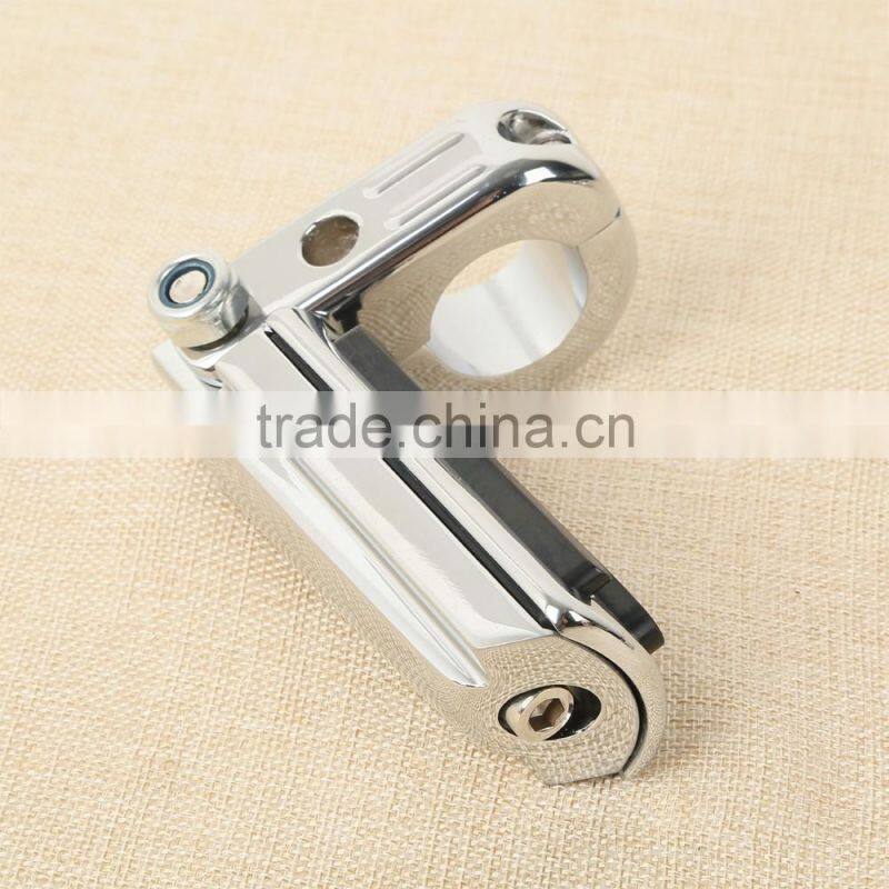 32mm 1 1/4" Engine Guard Foot peg Kit For Softail Dyna Fatboy Sportster