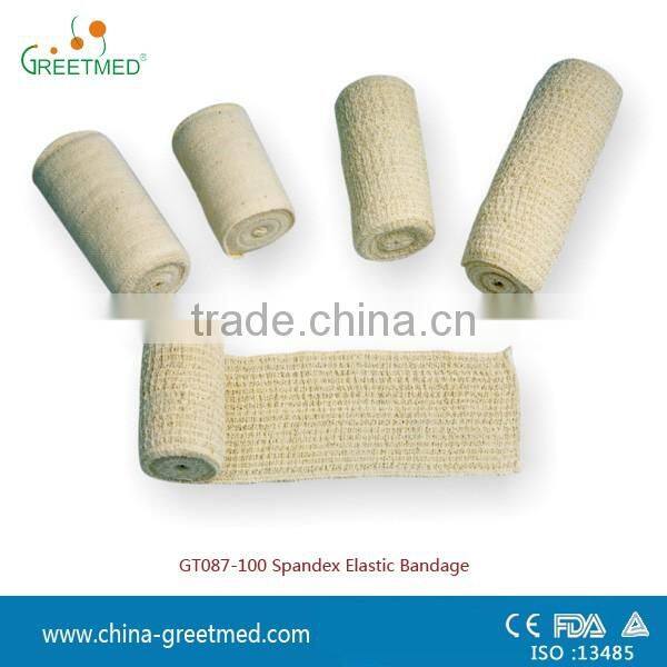 cheap price medical spandex pbt cotton elastic bandage