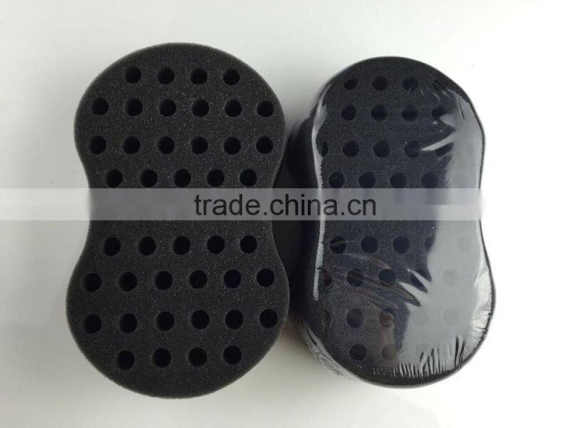 Newest 2 in 1 double side twist sponge brush nudred sponge