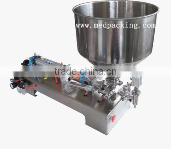 Single head Pneumatic Semi-automatic pneumatic shower gel/hand cream/ Shampoo filling machine