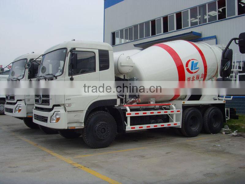 dongfeng 5~6 concrete mixer truck, 5~6 m3 cement mixer truck, 5000~6000 liters concrete mixer drum tank truck.
