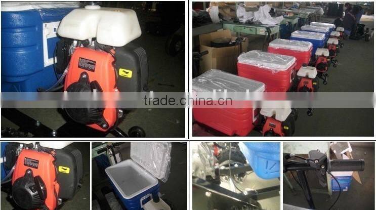 43cc EPA approved gasoline refrigerator scooter/cooler box scooter for adult (TKS-S43)