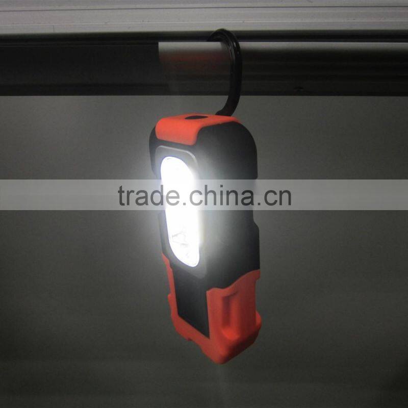 Rotatable Emergency LED COB Work Light With Magnet Base