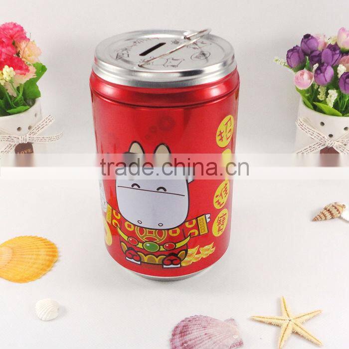 sealed tin can shape wine