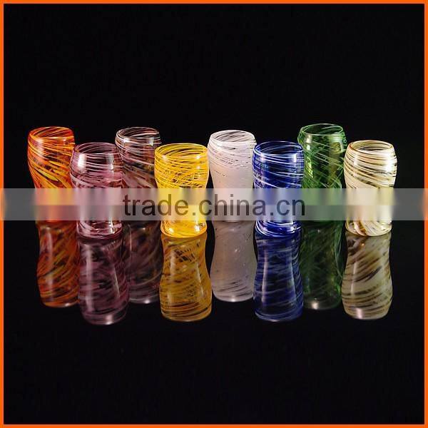 Fasion customized colored glass cup
