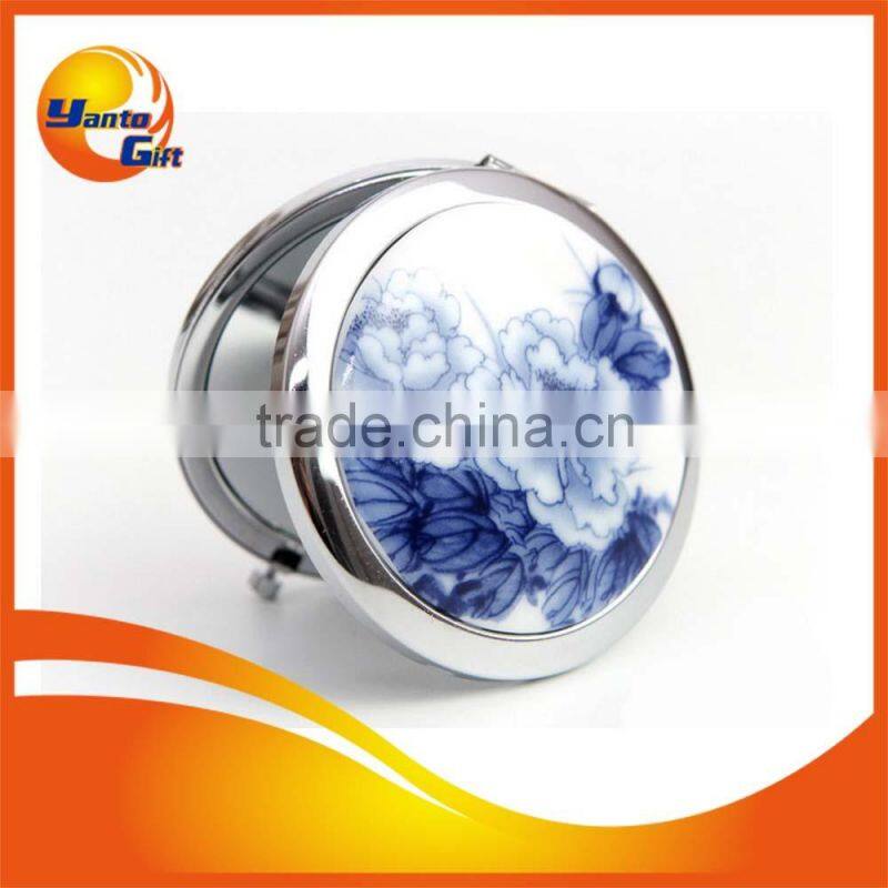 Foldable Cute Mini Double side Mirror