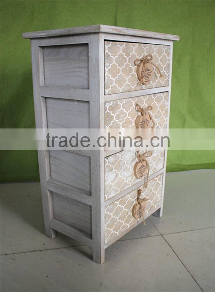 Unfinished recycled crazy wood kids furniture for 4 hole