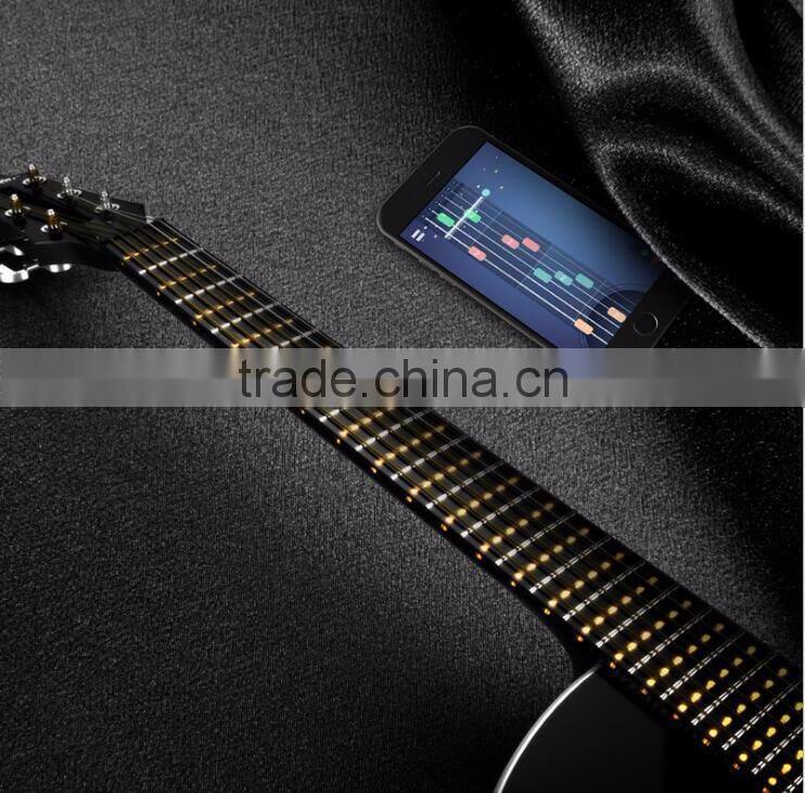 Electric guitar for fresh man, smart guitar easy for study, cool function guitar, new design guitar for sell