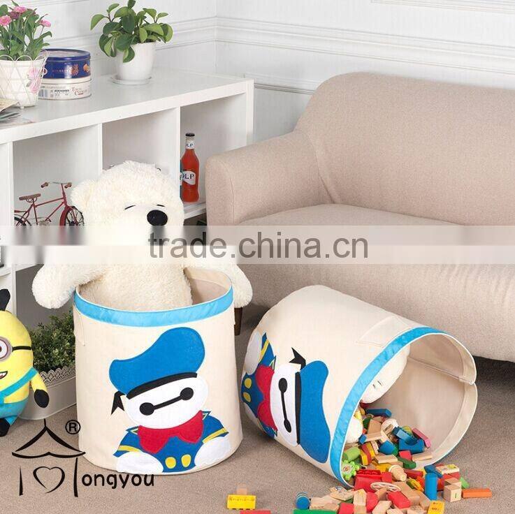 kids cartoon laundry hamper lightweight storage basket