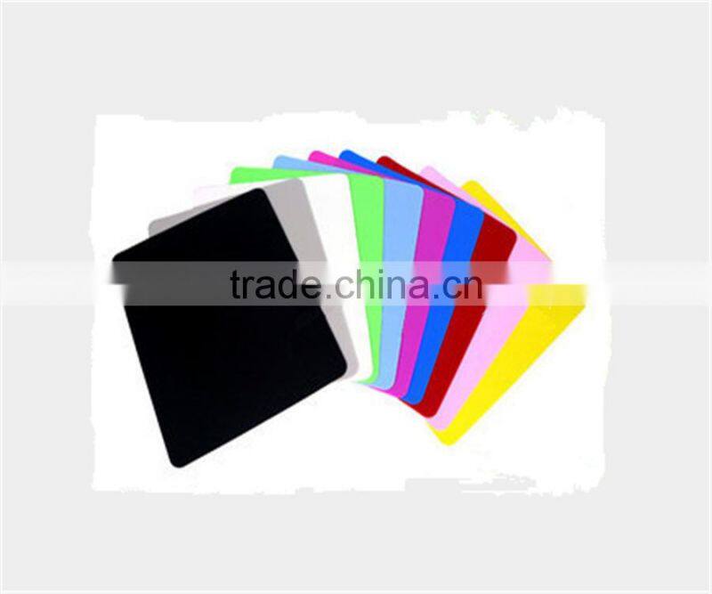 2015 Oblong Sugar Color Heatproof Silicone Mouse Pad