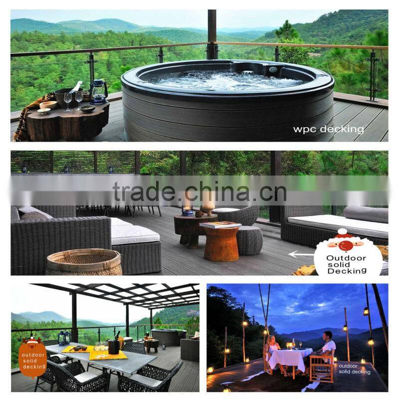 Easy-to-build outdoor dedicated wpc wall decoration board