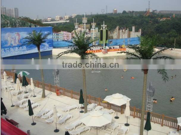 Home garden edging decorative 5ft to 16ft Height outdoor artificial green plastic palm trees EDS06 0815