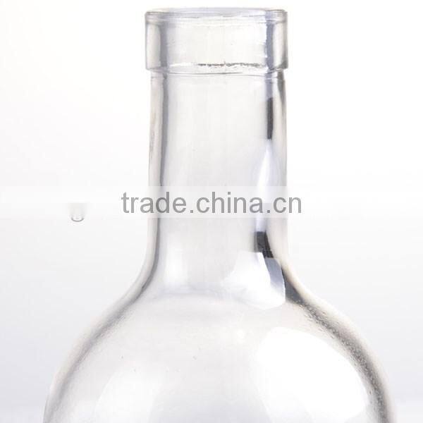 12oz unique round glass whiskey wine ice drinking decanter