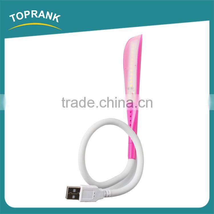 Fashion new design usb night light, usb rechargeable usb led light for laptop