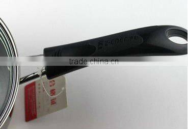 JQB-2012 Single handle stainless steel Cooking Pot