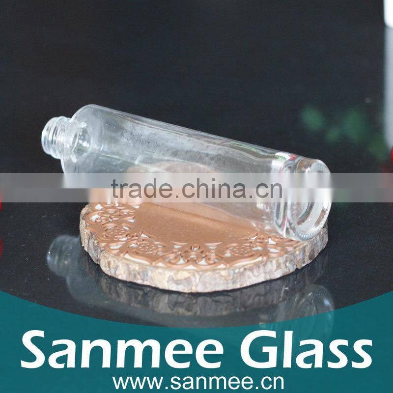 Supplies Glass Jars Wholesale 55ml Transparent Perfume Bottle Glass