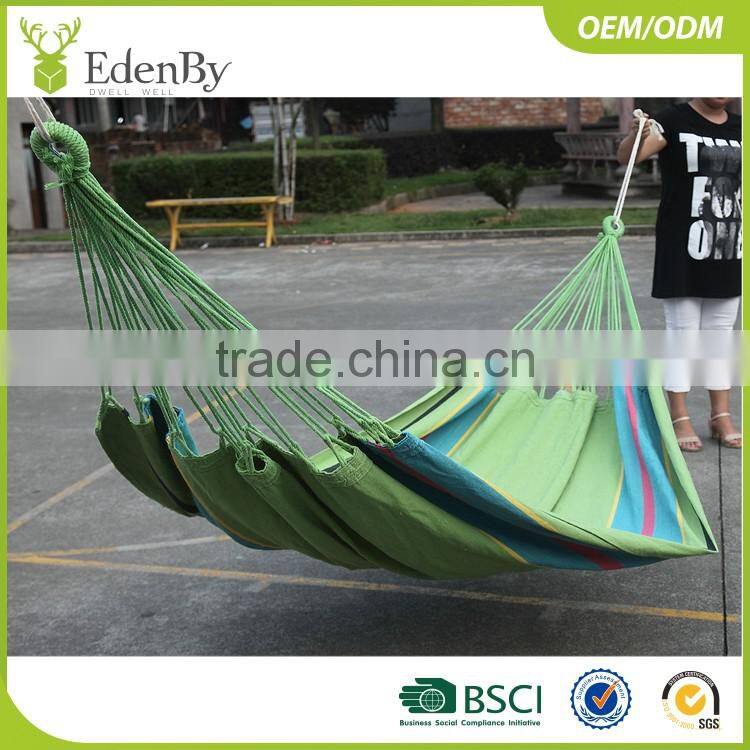 Durable parachute 210T nylon ultralight outdoor portable camping hammock