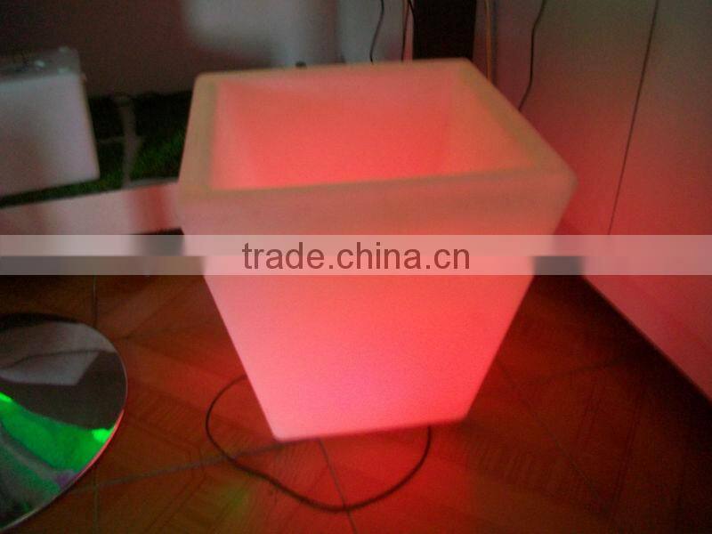 palstic large square colored ice cooler