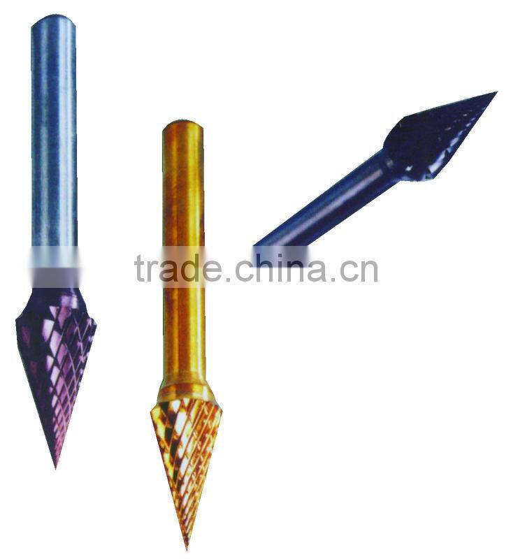 tungsten carbide rotary burrs/titanium carbide burr