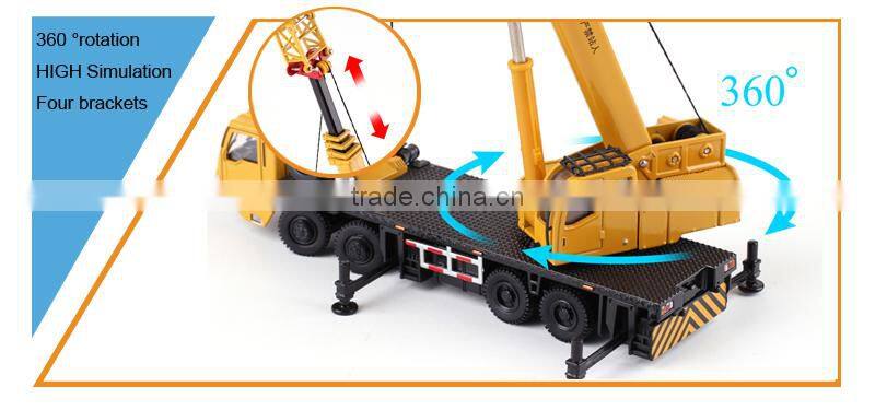 1:55 mini lifting model toys crane,hot sale scale model crane ZDC143539