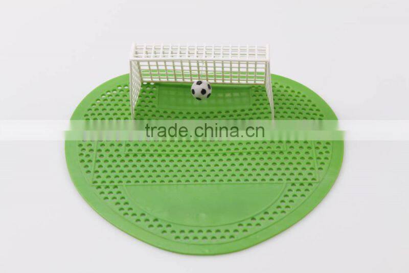 Funny football urinal screen
