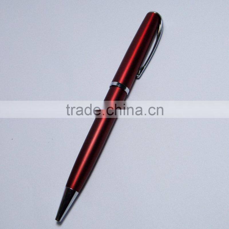 Promotional aluminium gift box metal pen set