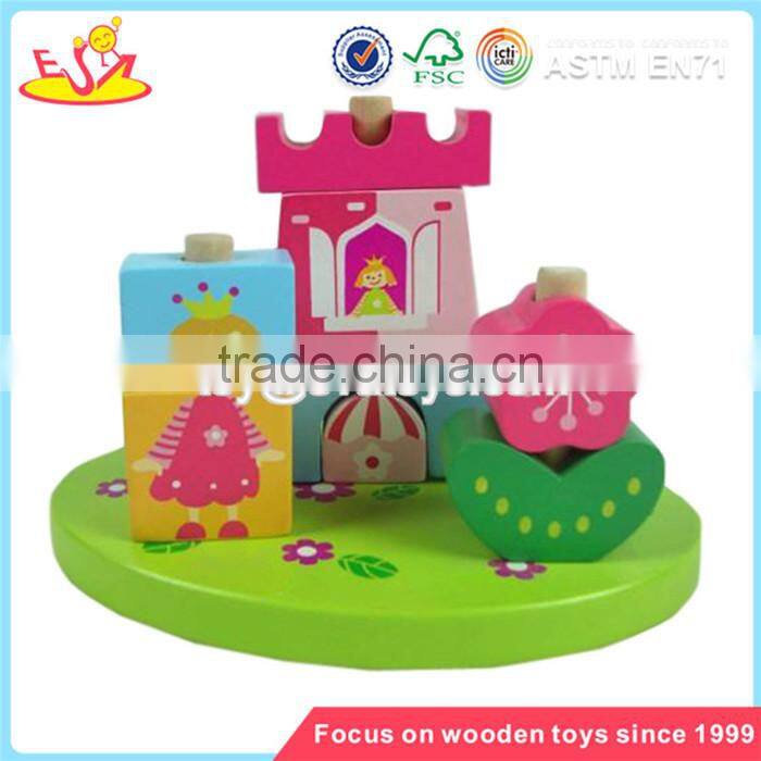 Wholesale multishape wooden sorting blocks toy educational children wooden sorting blocks toy W13D053