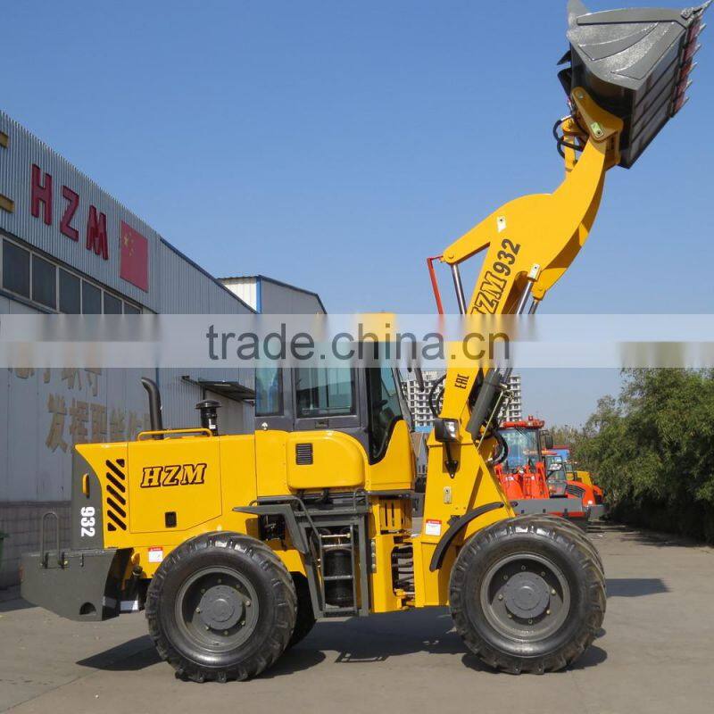 HZM932 3.2ton strong power front end loader with ce