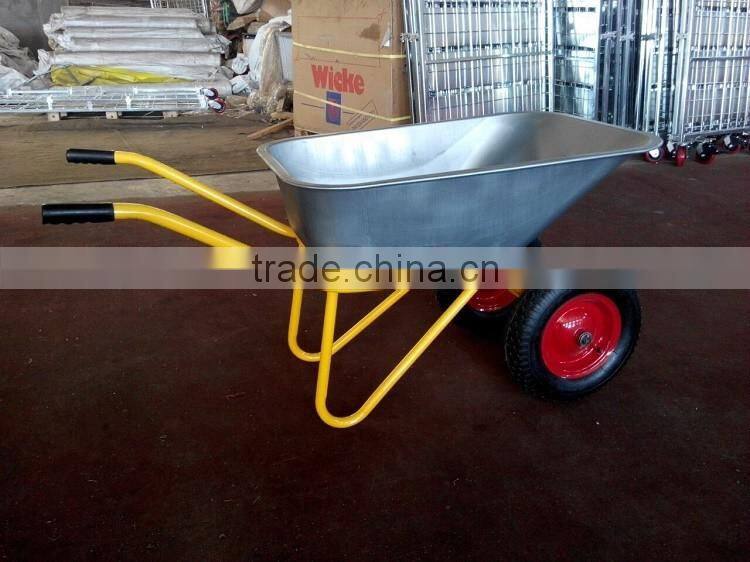 hot selling heavy duty industrial zinced wheel barrow
