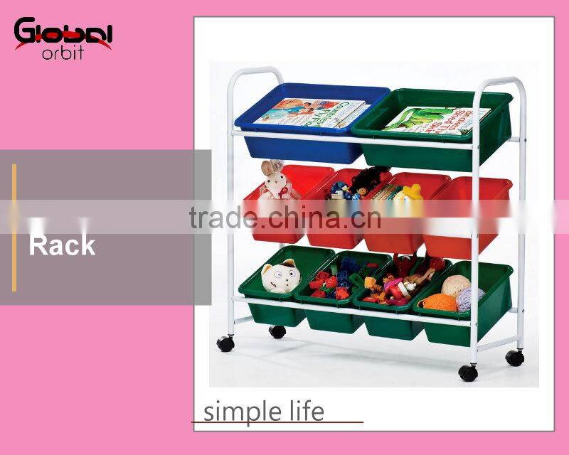 Storage Racking Metal Shelving Stainless Steel Food Display Rack