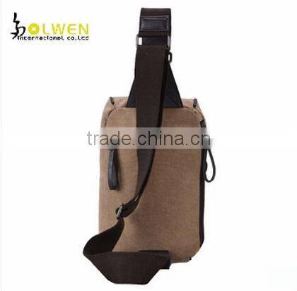 Soft canvas small waist shoulder bag