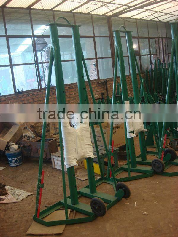 Supply 8T 10T Trapezoidal and hydraulic cable drum jack