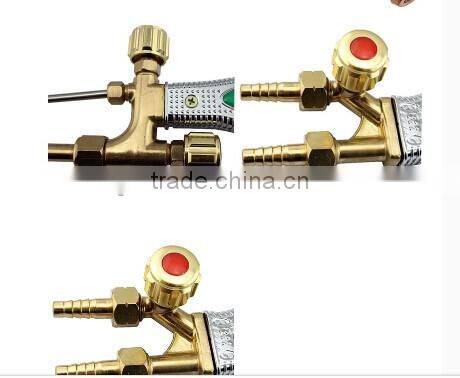 Duable price cutting gas torch, pure copper welding torch