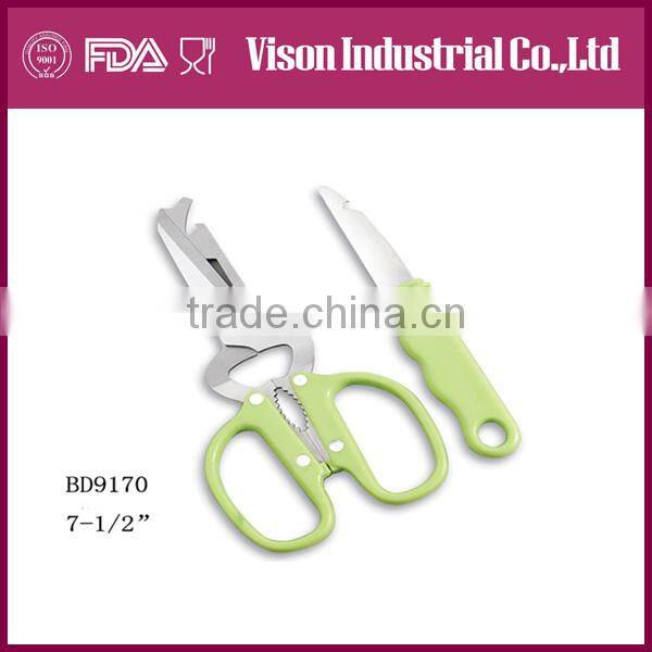 Always being eye-cathcing professional kitchen scissor (BD9120)