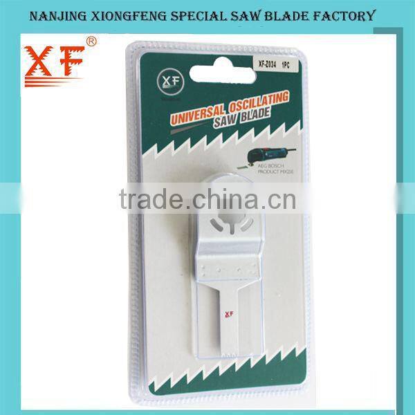Universal Oscillating Multitool Saw Blade for Cutting Metal