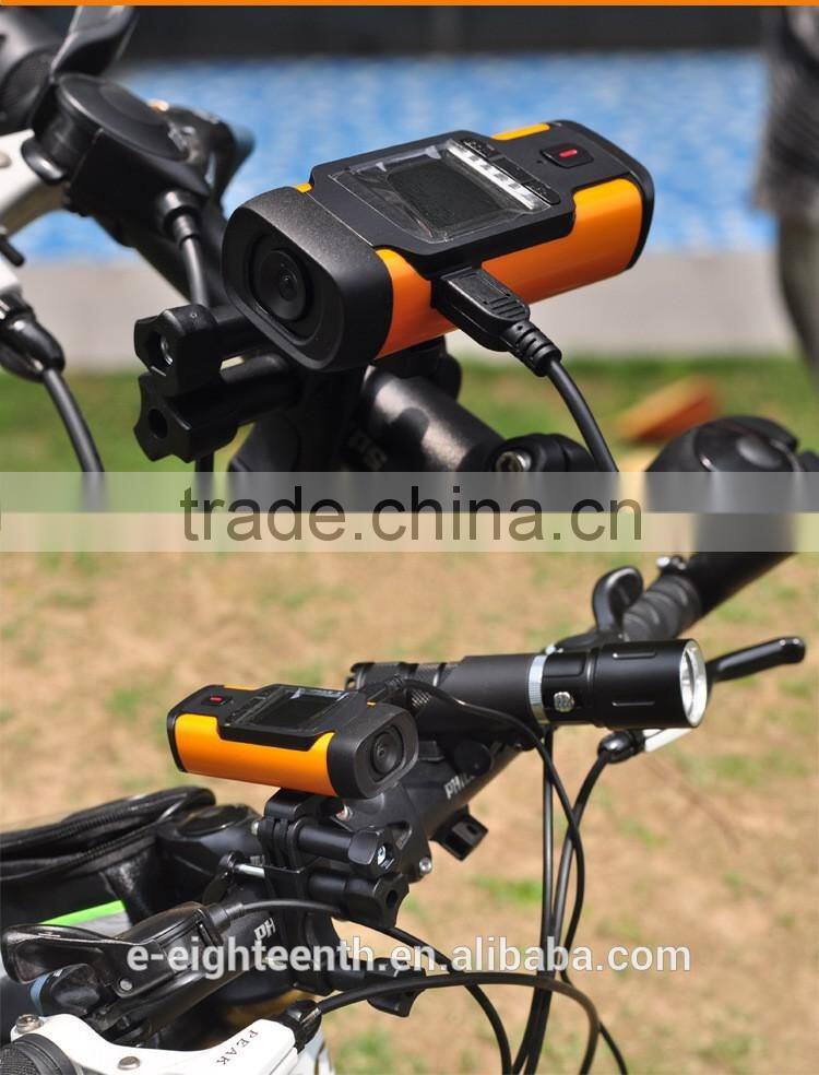Cheap high quality 1080P 140 Degree Lens 1.44'' DV Bicycle Helmet Action Sport Camera