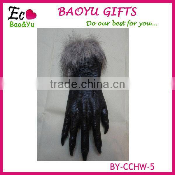 Halloween gifts , Gloves Of Halloween Costume Party Prop ,Imitation Wolf Gloves