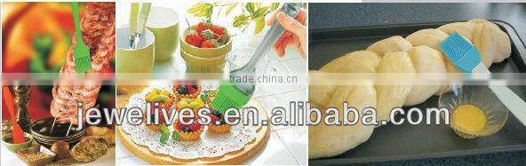 Amazon hot sale 12inch long Stainless steel handle silicone basting brush