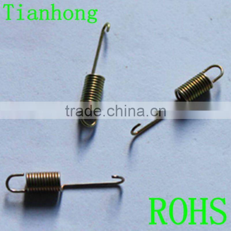 precision heavy duty extension springs with hooks