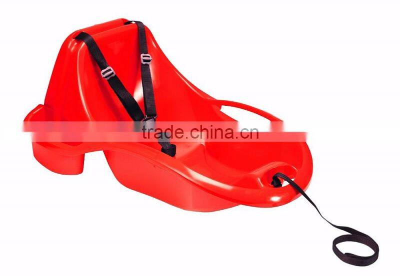 snow BOB with secure ceinture kids snow sled CFO LUGE for under 3 years old