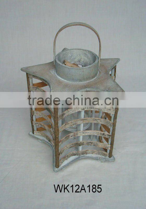 2013 New designed flower bamboo hanging lantern paper lantern