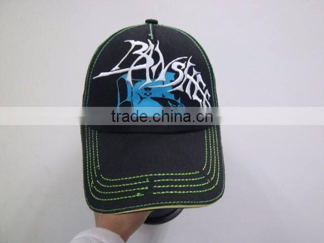 100% octton Wholesale Enzyme Washed Distressed Baseball Cap with embroidery LOGO