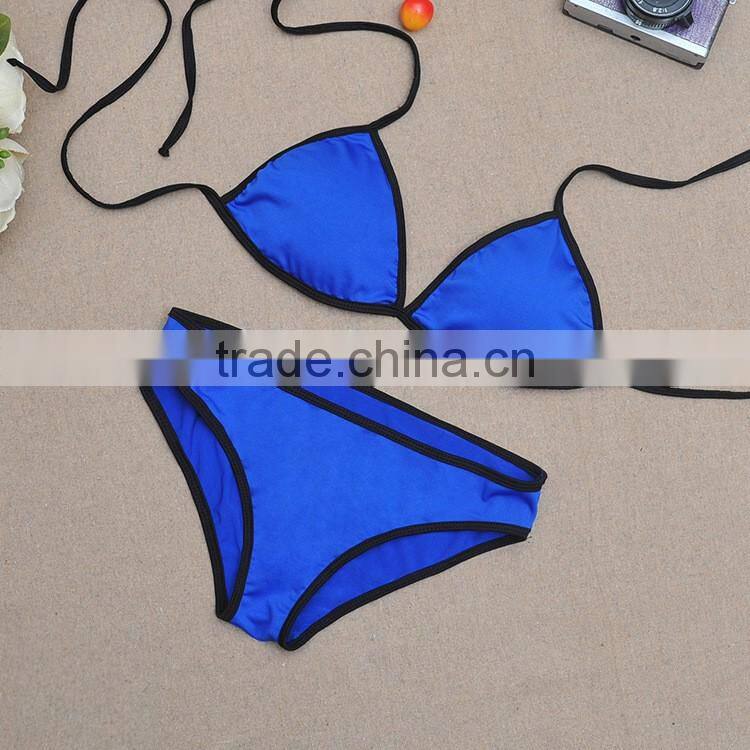 2017 new design custom swimwear packaging xxx hot sex bikini women beachwear