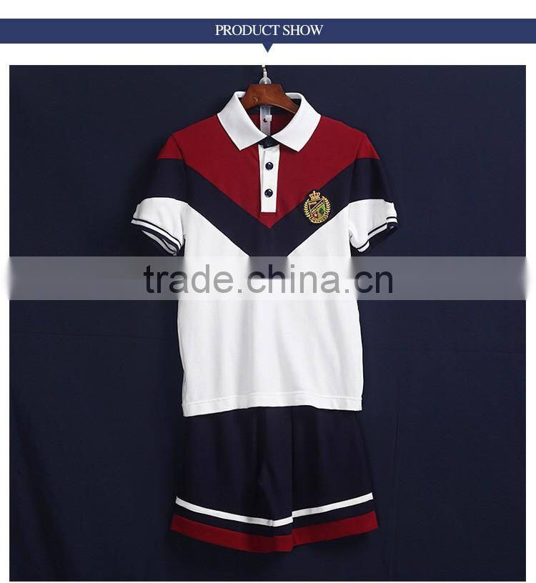Stylish Summer Colors School Uniform Polo Shirts Design