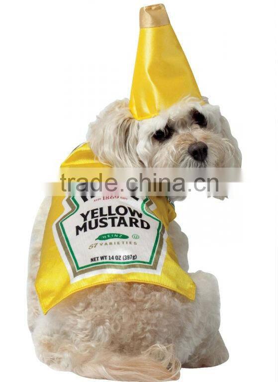 Heinz Mustard Pet Costume