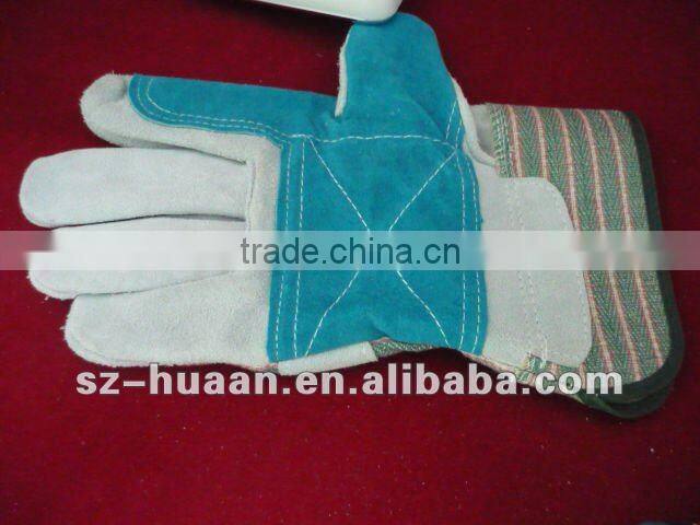 insulation cow leather working gloves