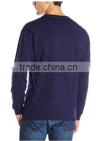 Wholesale Custom 70% Polyester 30% Cotton Long Sleeve T Shirts