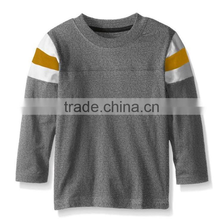 China manufacturer bulk children high quality 100% cotton long sleeve t-shirt