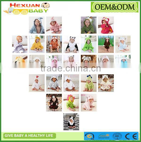 20 designs Hooded Animal Modeling Baby Bathrobe Cartoon Baby Towel Character Kids Bath Robe Infant Beach Towels