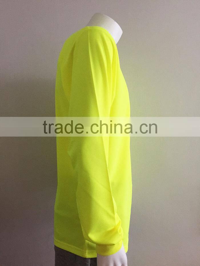 High Performance long sleeve printing reflective t-shirt